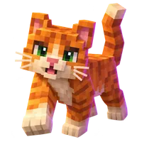 Minecraft cat