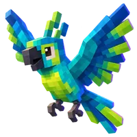 Minecraft parrot