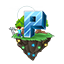 Incremental Paradise Minecraft server icon