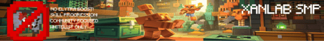 xanlab SMP Minecraft server banner