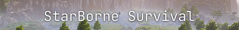 Banner StarBorne Survival Server
