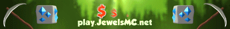 JewelsMC Minecraft server banner