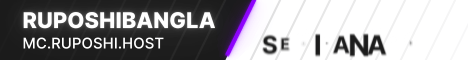 RuposhiBangla Minecraft server banner