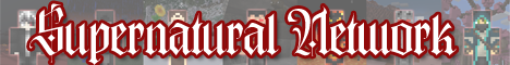 Supernatural Network Minecraft server banner