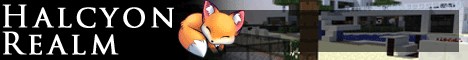 Halcyon Realm Minecraft server banner