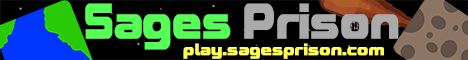 SagesPrison Minecraft server banner