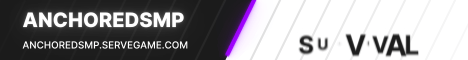 AnchoredSMP Minecraft server banner