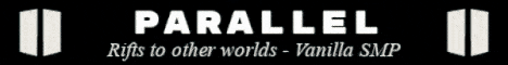Parallel Minecraft server banner