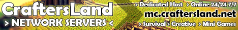 CraftersLand Network Servers EU Minecraft-Server-Banner