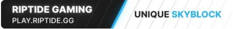 RIPTIDE.GG Minecraft server banner
