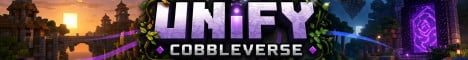 Unify Cobbleverse Minecraft server banner
