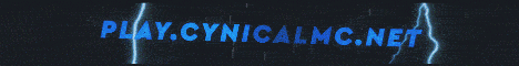 CynicalMC Minecraft server banner