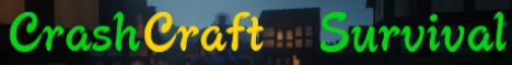 CrashCraft Minecraft server banner