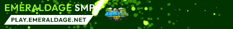 EmeraldAge SMP Minecraft server banner