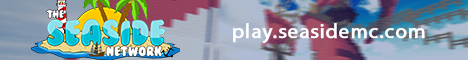 The Seaside Network Minecraft server banner