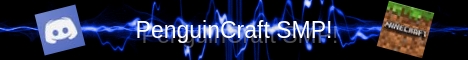 PenguinCraft SMP Minecraft server banner