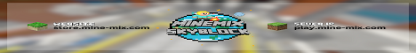 Minemix Minecraft server banner