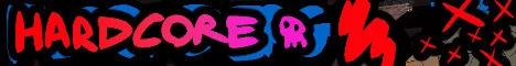 Hardcore Floofderg Minecraft server banner