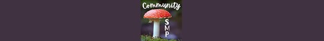Community SMP Minecraft server banner