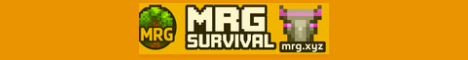 MRG Server Minecraft server banner