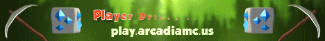 Arcadia Minecraft server banner