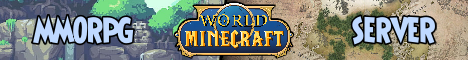 Banner World of Minecraft