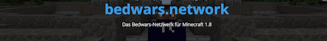 bedwars.network Minecraft server banner