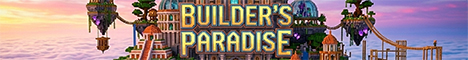 Builder's Paradise Minecraft server banner
