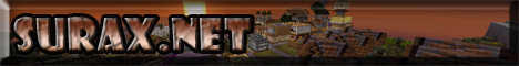 Surax Minecraft server banner