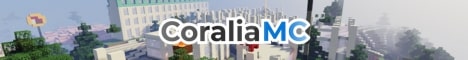 CoraliaMC Minecraft server banner