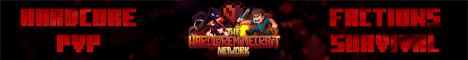 Banner The Hardcore Minecraft Network