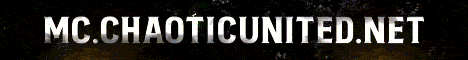 Chaotic United Minecraft-Server-Banner