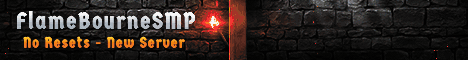 FlameBourneSMP Minecraft server banner
