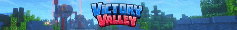 Victory Valley Minecraft server banner