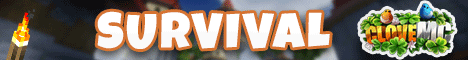 CloveMC SMP Minecraft server banner