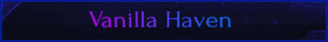 Vanilla Haven Minecraft server banner