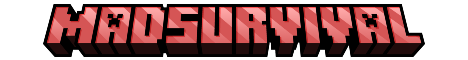MadSurvival Minecraft server banner