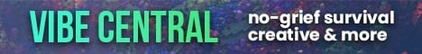 Vibe Central Minecraft server banner