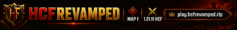 HCFRevamped Minecraft-Server-Banner