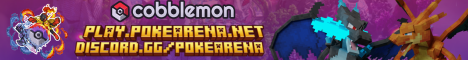 PokeArena Network Minecraft-Server-Banner