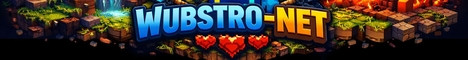 Wubstro-Net Minecraft server banner