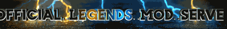 Legends Evolved Minecraft server banner