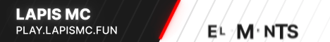 lapismc Minecraft server banner