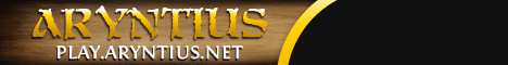Aryntius Minecraft server banner