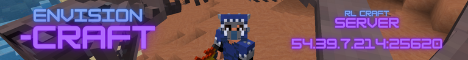 Envision-Craft Minecraft server banner