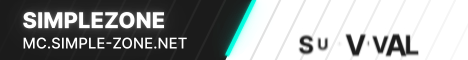 SimpleZone Minecraft server banner