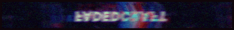 Fadedcraft Minecraft server banner