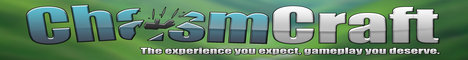 ChasmCraft Minecraft server banner