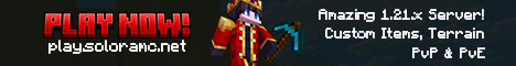 SoloraMC Minecraft server banner