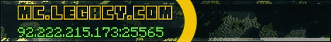 Mc.Legacy.com Minecraft server banner